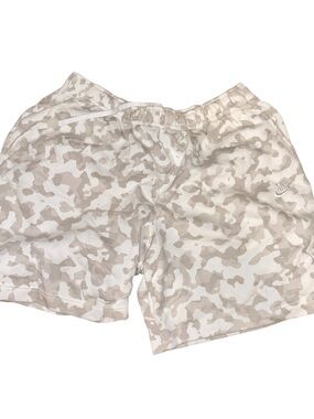 Nike Men's gray white Camouflage Athletic Shorts XXL